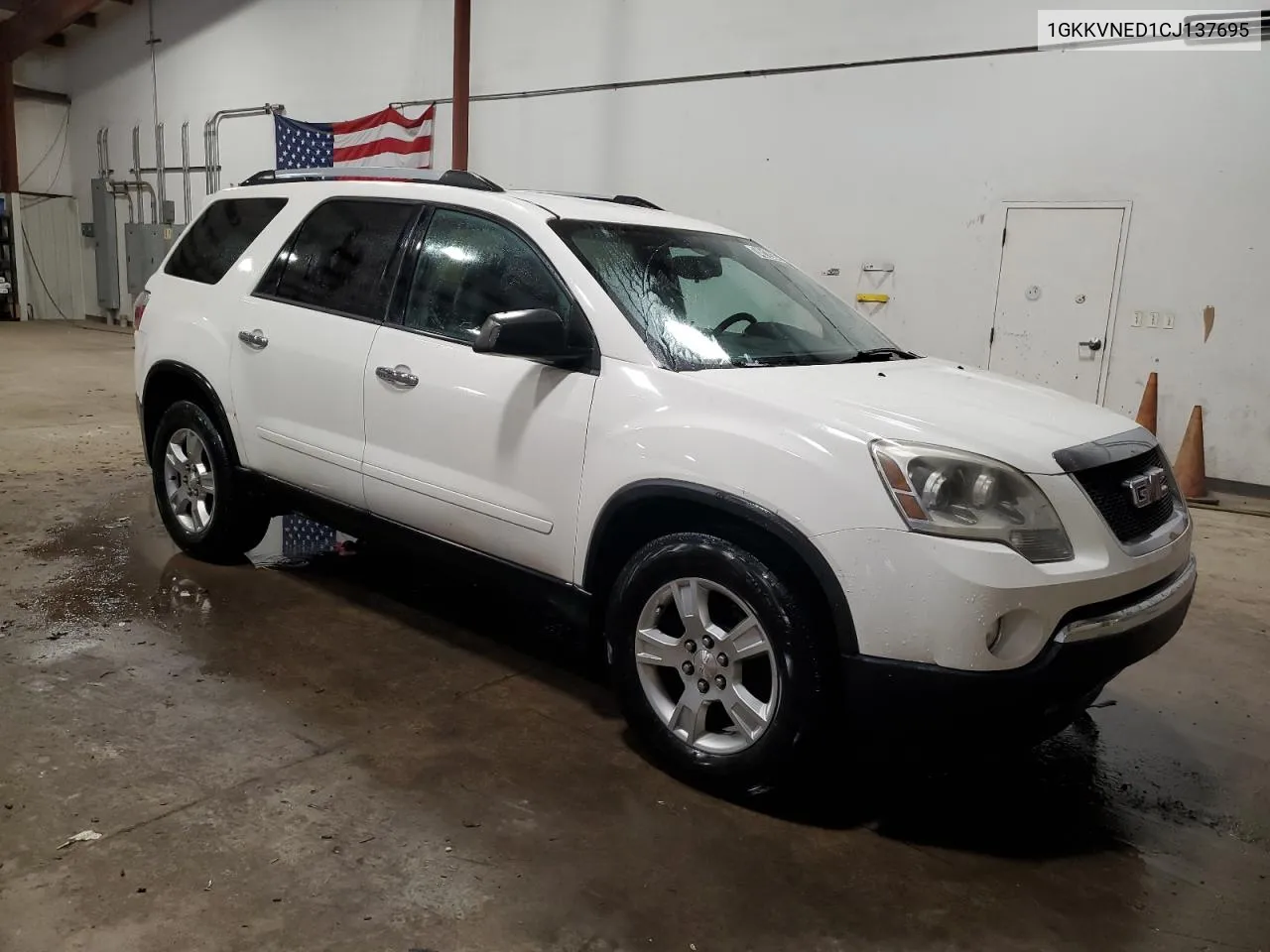 2012 GMC Acadia Sle VIN: 1GKKVNED1CJ137695 Lot: 74012924