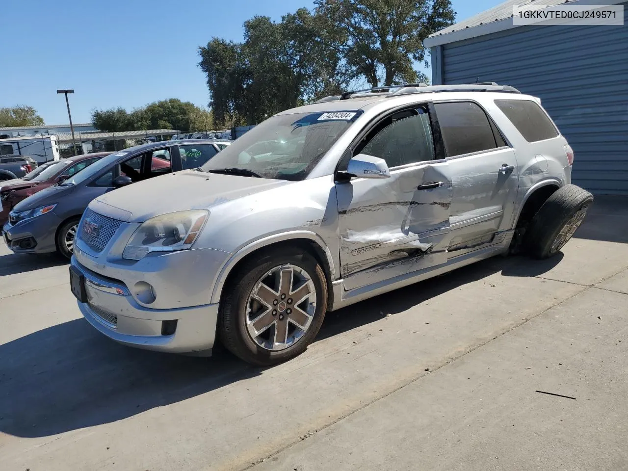 1GKKVTED0CJ249571 2012 GMC Acadia Denali