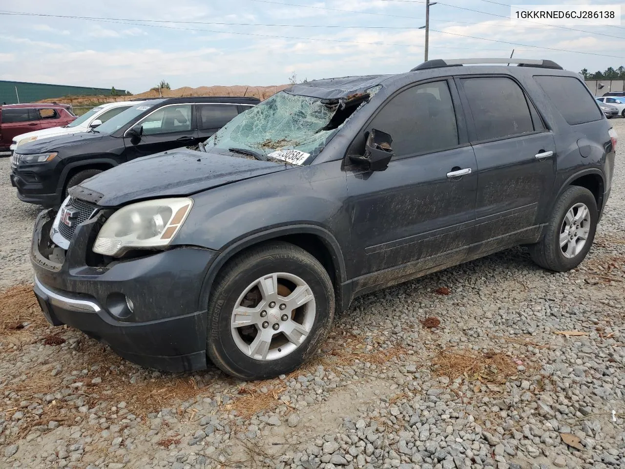 2012 GMC Acadia Sle VIN: 1GKKRNED6CJ286138 Lot: 74330584