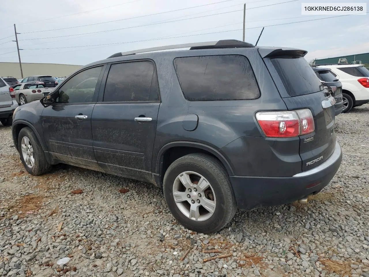 2012 GMC Acadia Sle VIN: 1GKKRNED6CJ286138 Lot: 74330584