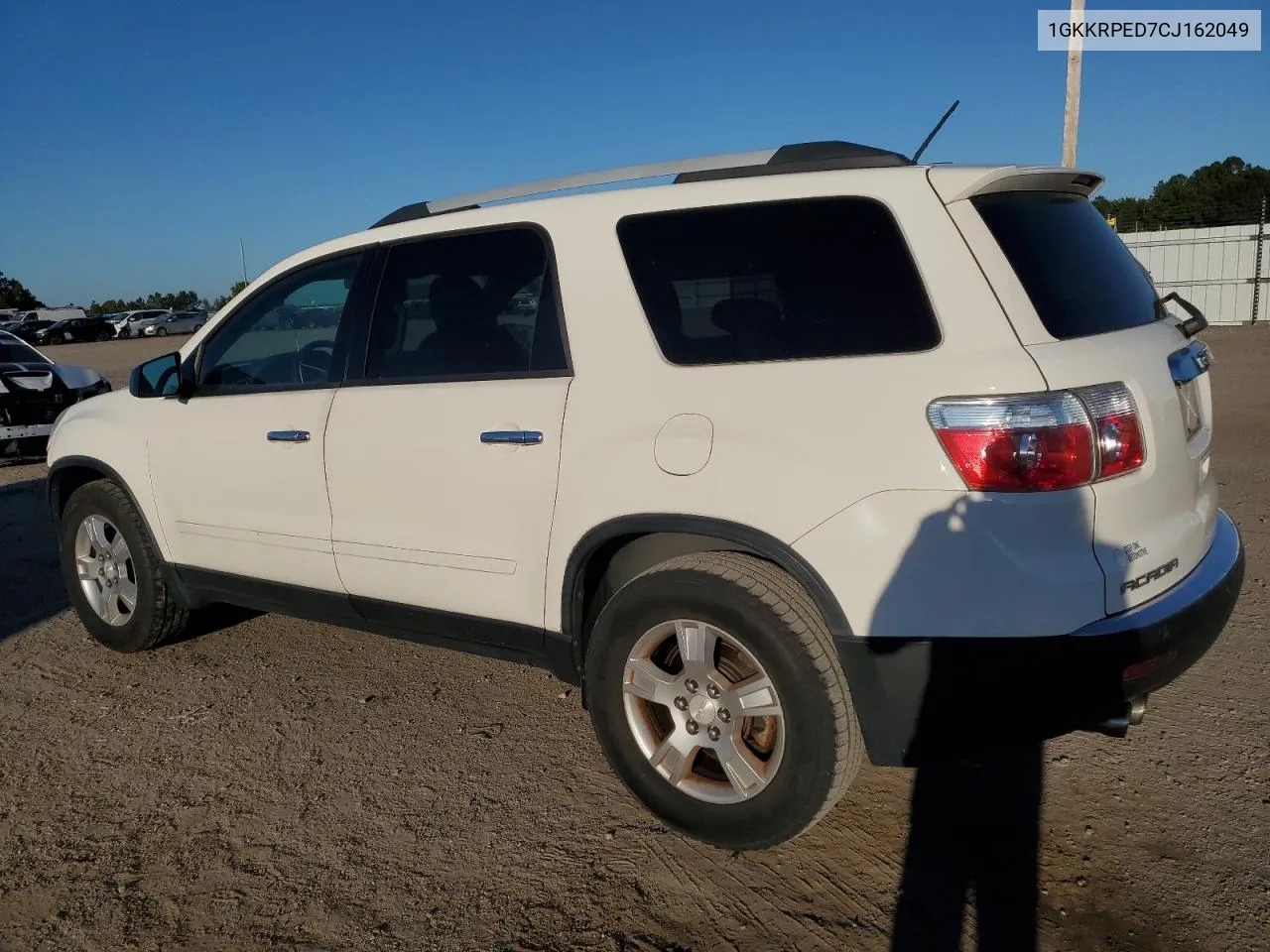 2012 GMC Acadia Sle VIN: 1GKKRPED7CJ162049 Lot: 74414824