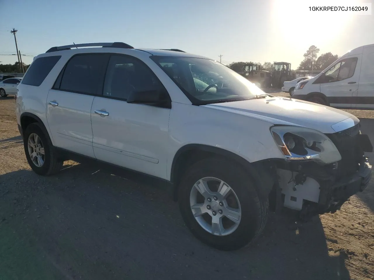 2012 GMC Acadia Sle VIN: 1GKKRPED7CJ162049 Lot: 74414824