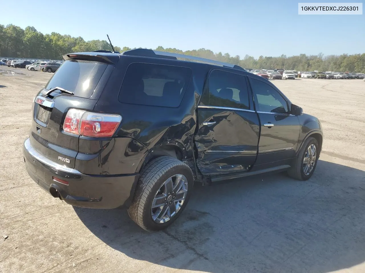 1GKKVTEDXCJ226301 2012 GMC Acadia Denali