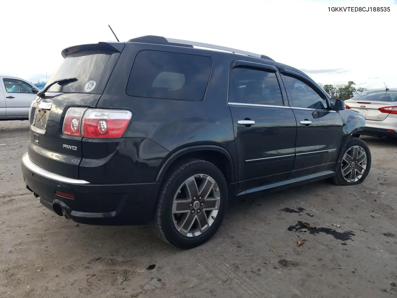 2012 GMC Acadia Denali VIN: 1GKKVTED8CJ188535 Lot: 74478994