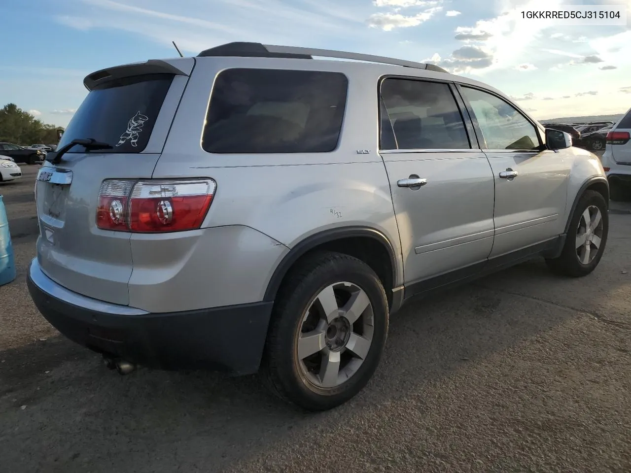 2012 GMC Acadia Slt-1 VIN: 1GKKRRED5CJ315104 Lot: 74858204