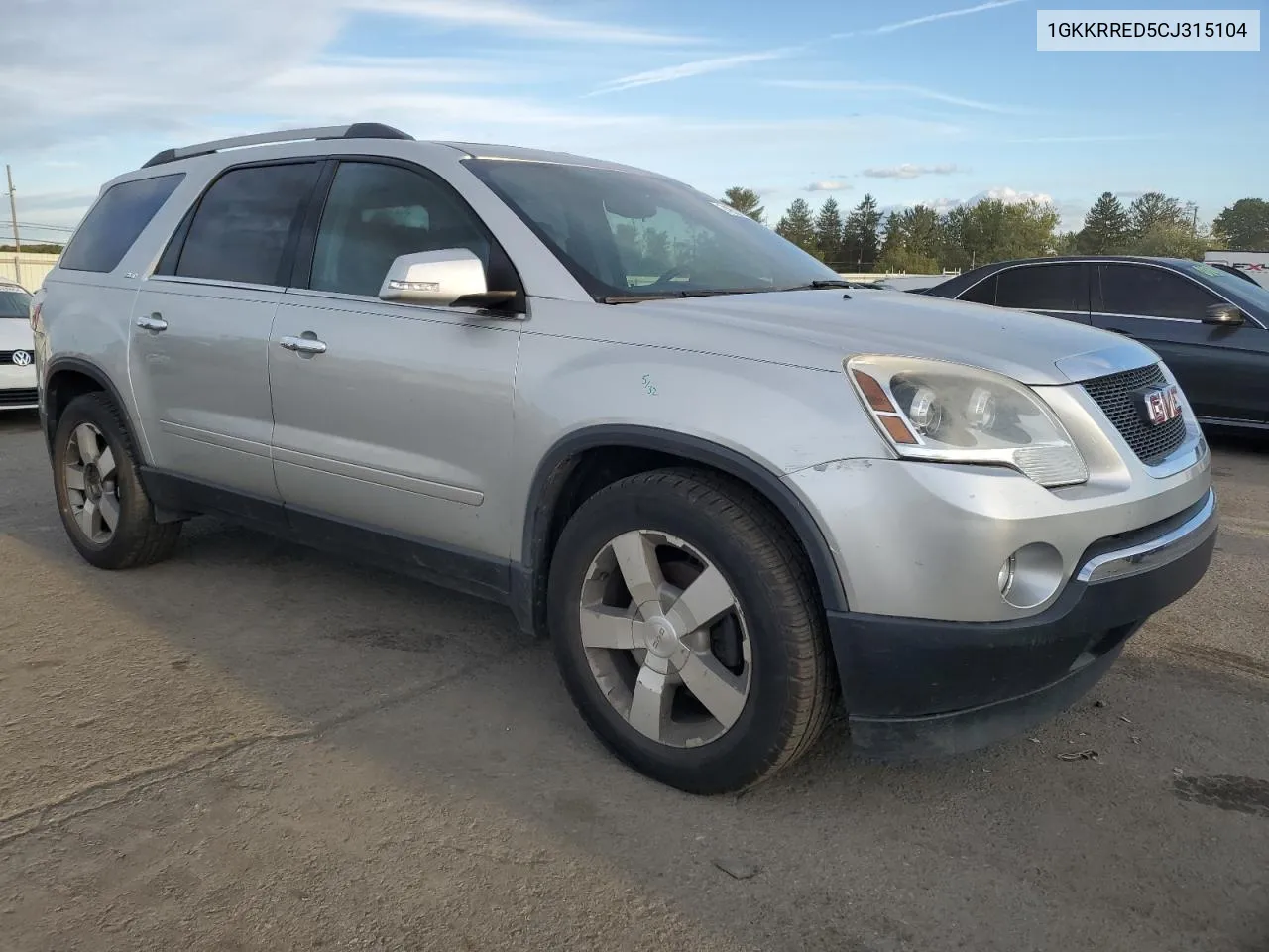 2012 GMC Acadia Slt-1 VIN: 1GKKRRED5CJ315104 Lot: 74858204