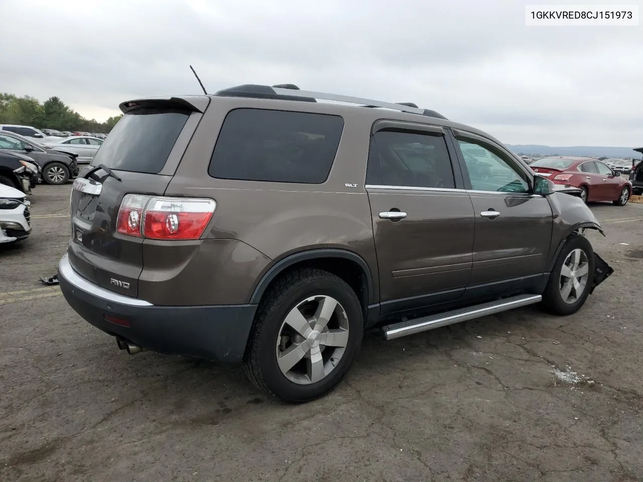 2012 GMC Acadia Slt-1 VIN: 1GKKVRED8CJ151973 Lot: 74872994