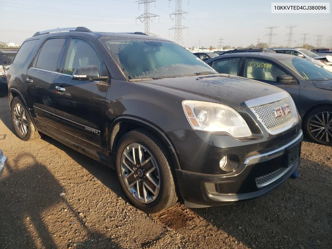 2012 GMC Acadia Denali VIN: 1GKKVTED4CJ380096 Lot: 75295304