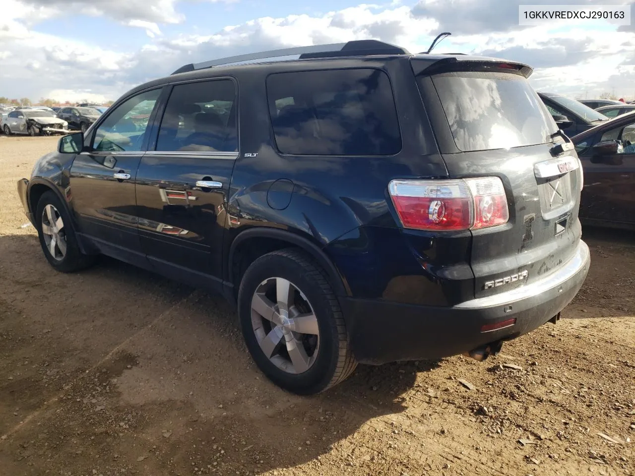 2012 GMC Acadia Slt-1 VIN: 1GKKVREDXCJ290163 Lot: 76107714