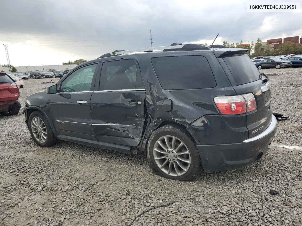 2012 GMC Acadia Denali VIN: 1GKKVTED4CJ309951 Lot: 76108424