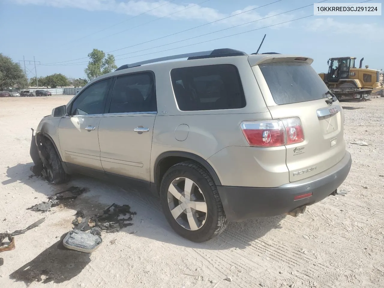 2012 GMC Acadia Slt-1 VIN: 1GKKRRED3CJ291224 Lot: 76358224