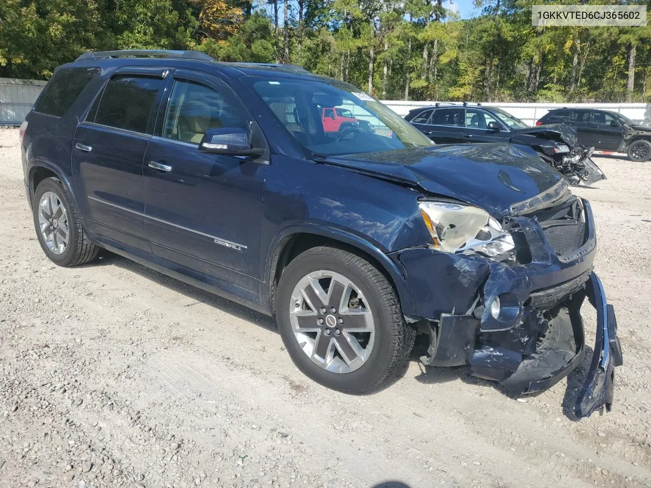 2012 GMC Acadia Denali VIN: 1GKKVTED6CJ365602 Lot: 76476154