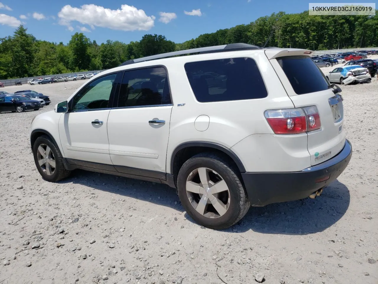 2012 GMC Acadia Slt-1 VIN: 1GKKVRED3CJ160919 Lot: 76819084