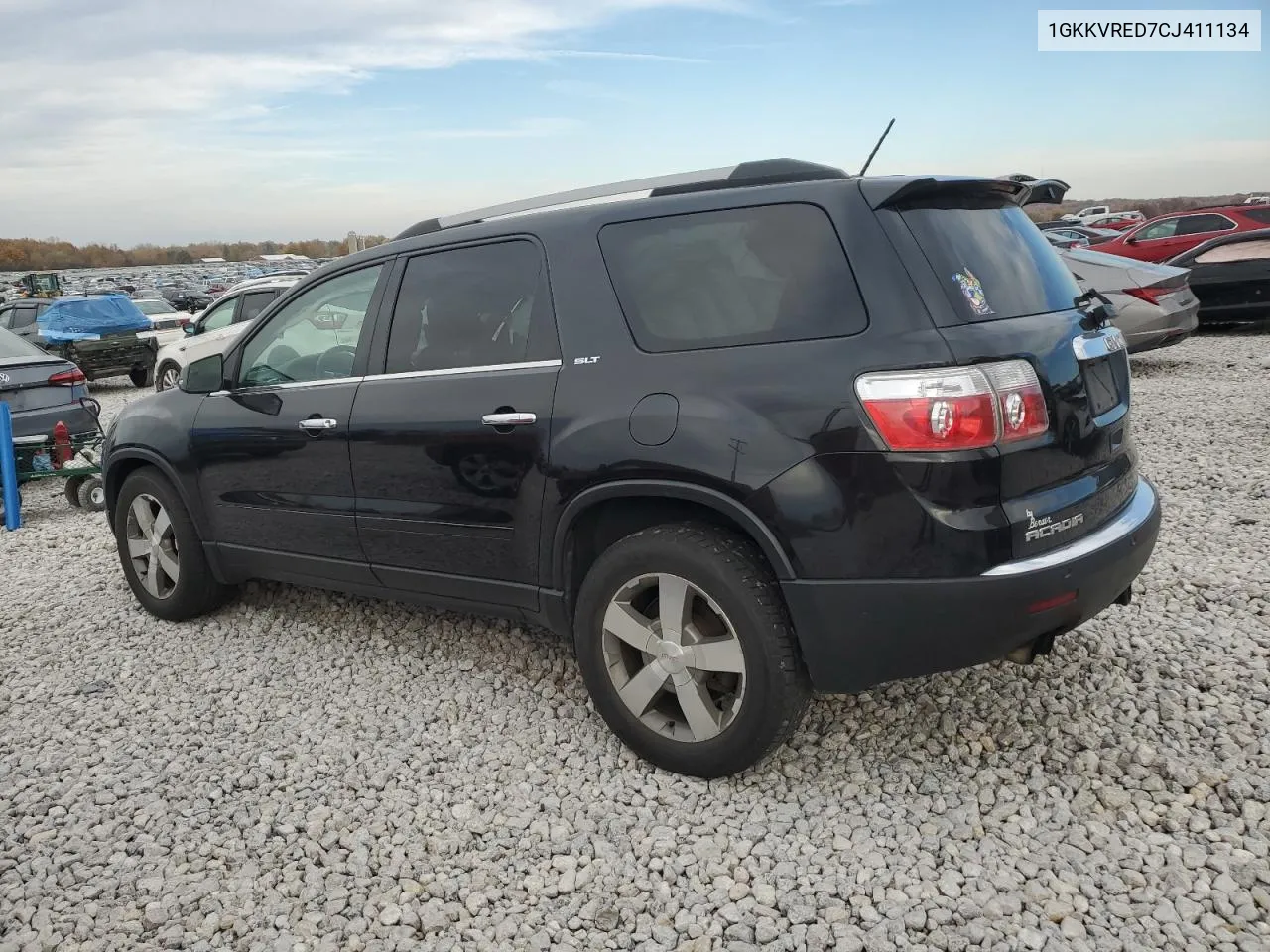 2012 GMC Acadia Slt-1 VIN: 1GKKVRED7CJ411134 Lot: 77190114