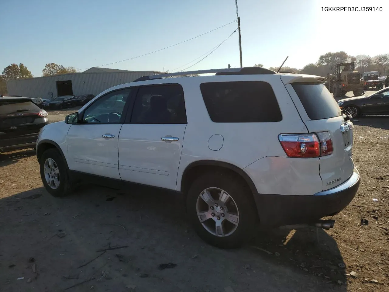 2012 GMC Acadia Sle VIN: 1GKKRPED3CJ359140 Lot: 77305514