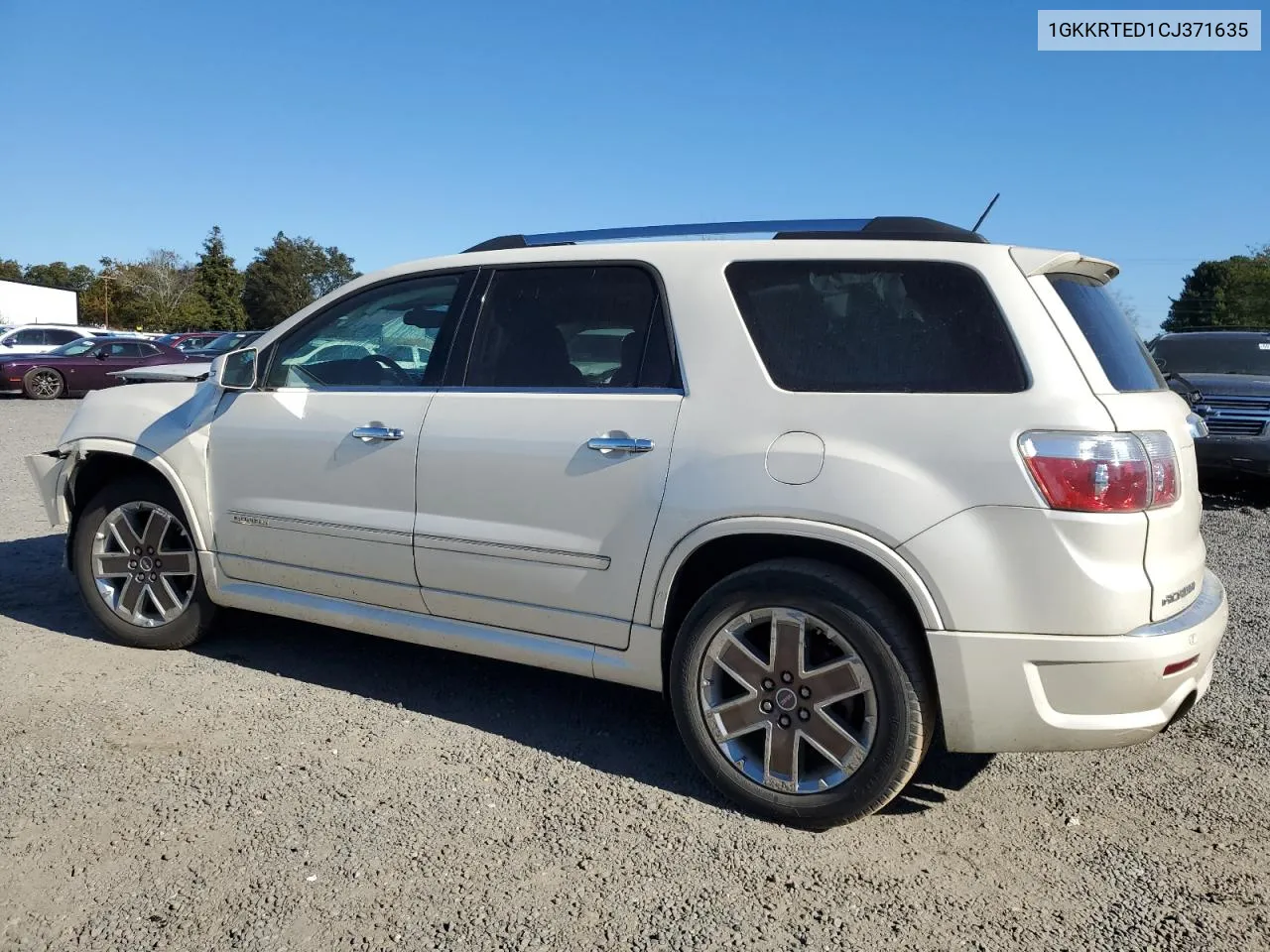 2012 GMC Acadia Denali VIN: 1GKKRTED1CJ371635 Lot: 77313024