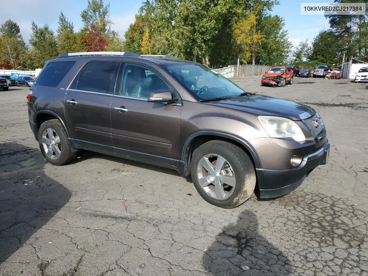 2012 GMC Acadia Slt-1 VIN: 1GKKVRED2CJ217384 Lot: 77780974