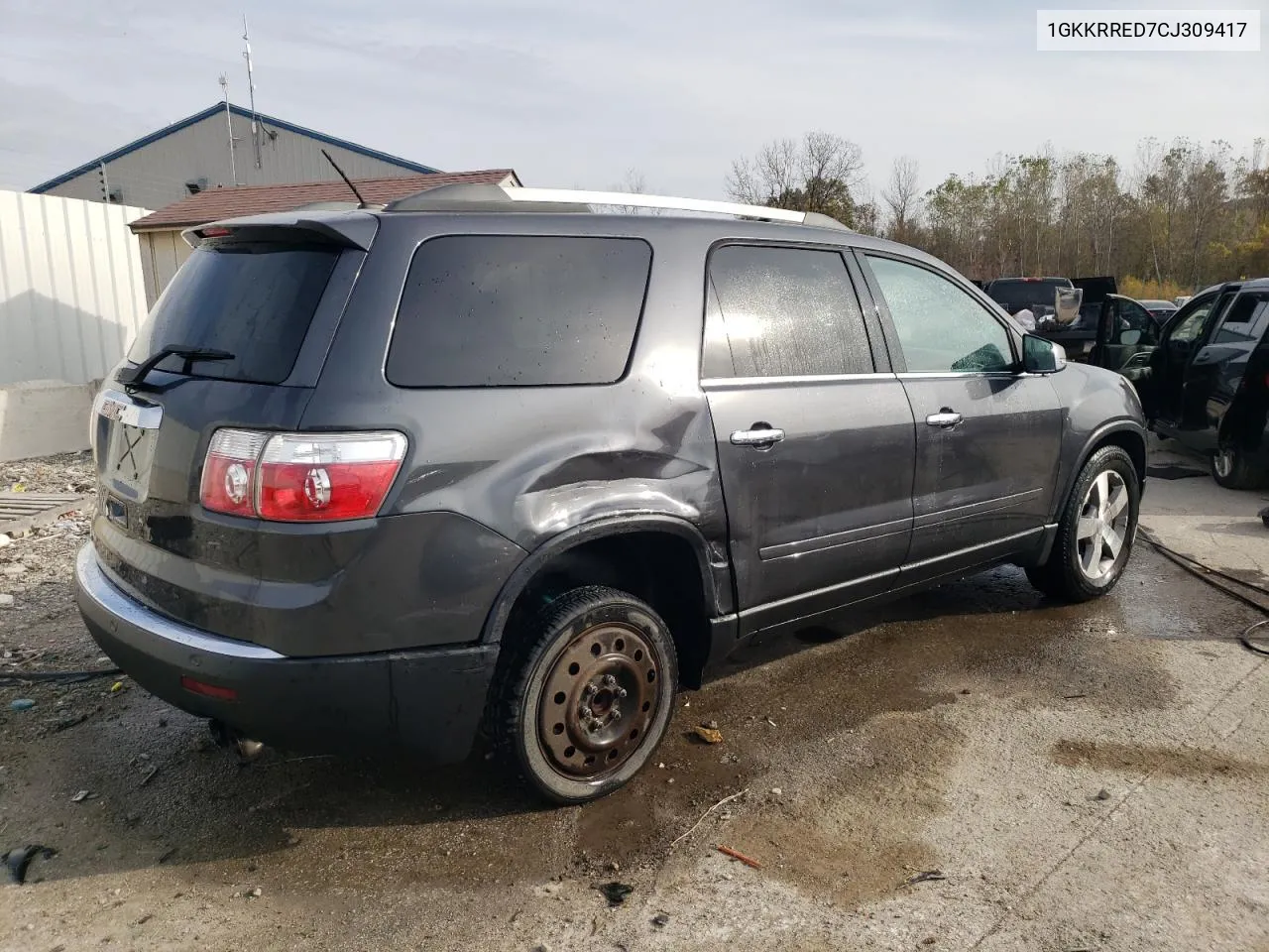 2012 GMC Acadia Slt-1 VIN: 1GKKRRED7CJ309417 Lot: 78005194