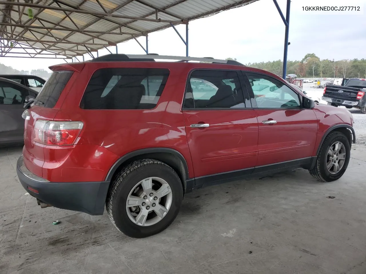 2012 GMC Acadia Sle VIN: 1GKKRNED0CJ277712 Lot: 78039454