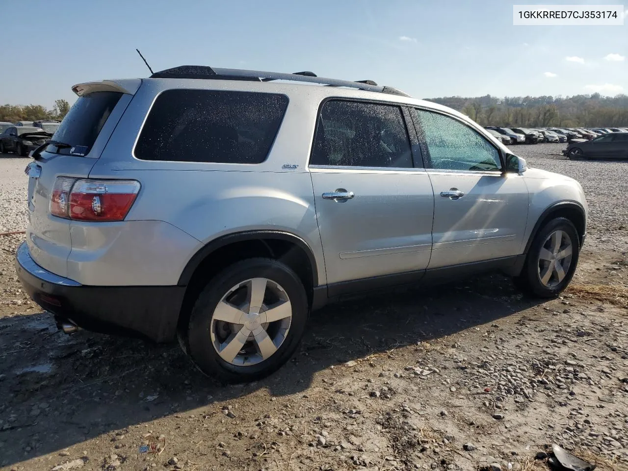 2012 GMC Acadia Slt-1 VIN: 1GKKRRED7CJ353174 Lot: 78051454