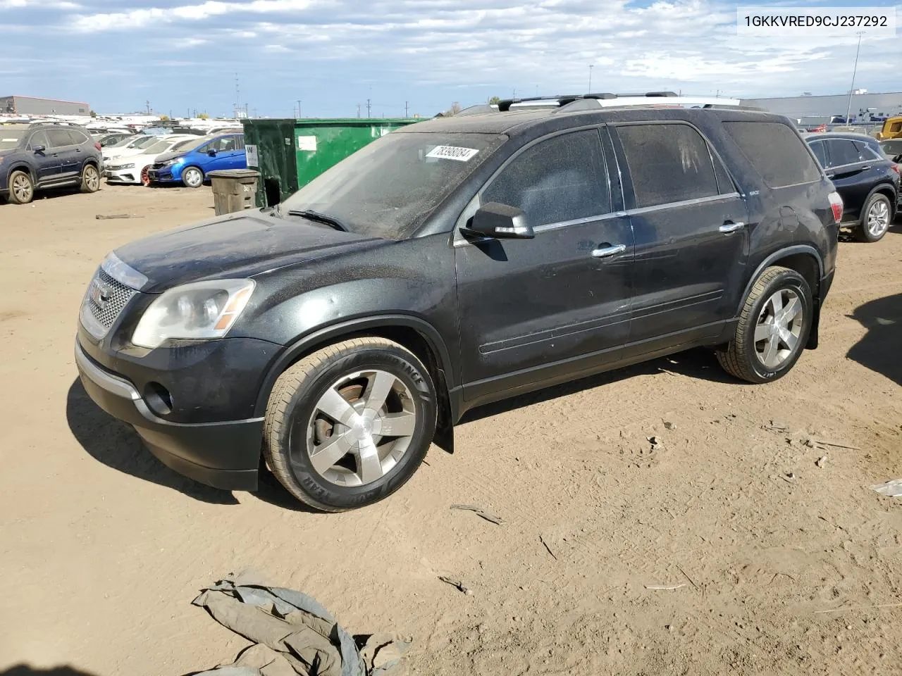 2012 GMC Acadia Slt-1 VIN: 1GKKVRED9CJ237292 Lot: 78398084