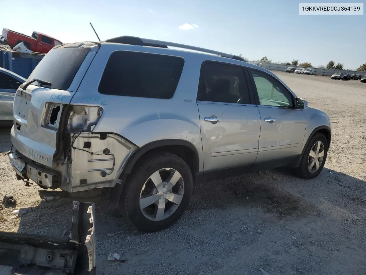 2012 GMC Acadia Slt-1 VIN: 1GKKVRED0CJ364139 Lot: 78494234