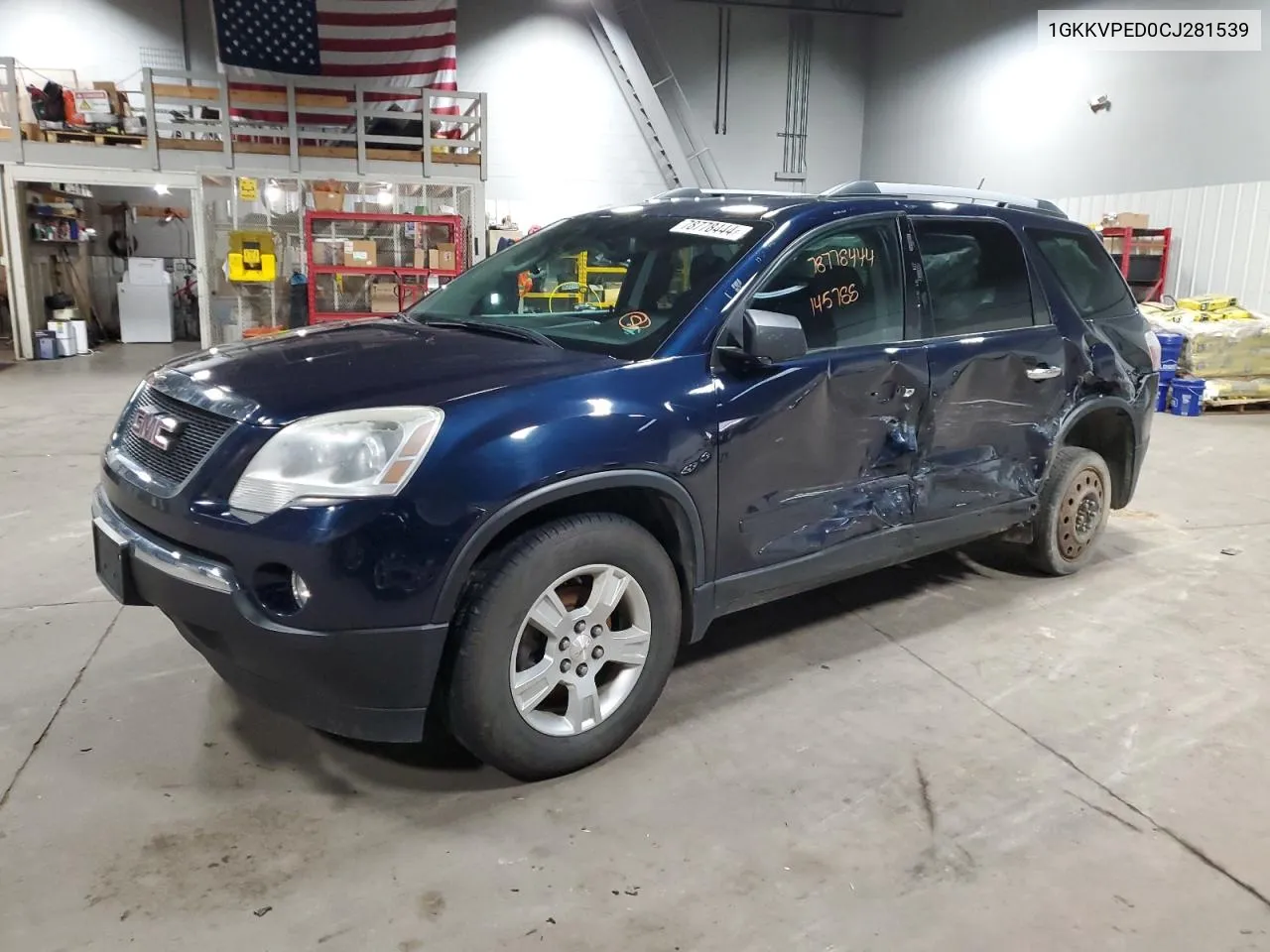 2012 GMC Acadia Sle VIN: 1GKKVPED0CJ281539 Lot: 78778444