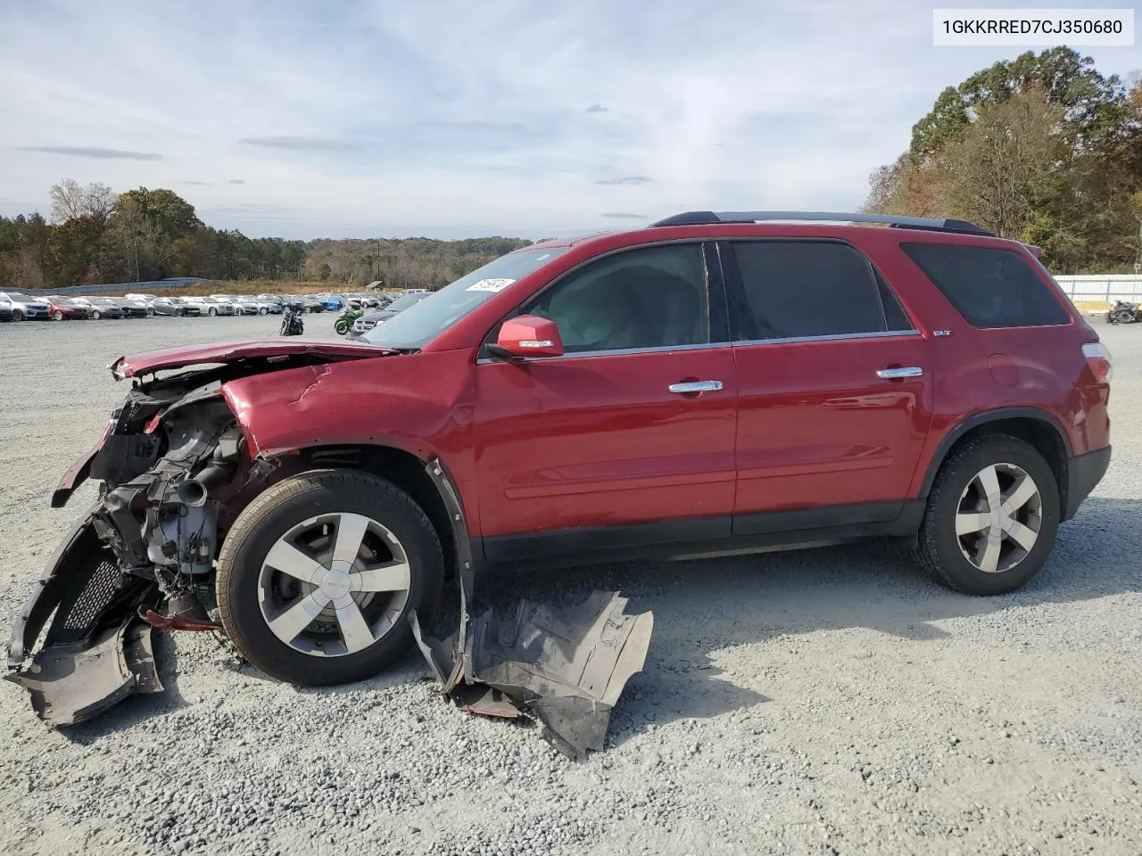 2012 GMC Acadia Slt-1 VIN: 1GKKRRED7CJ350680 Lot: 79159974