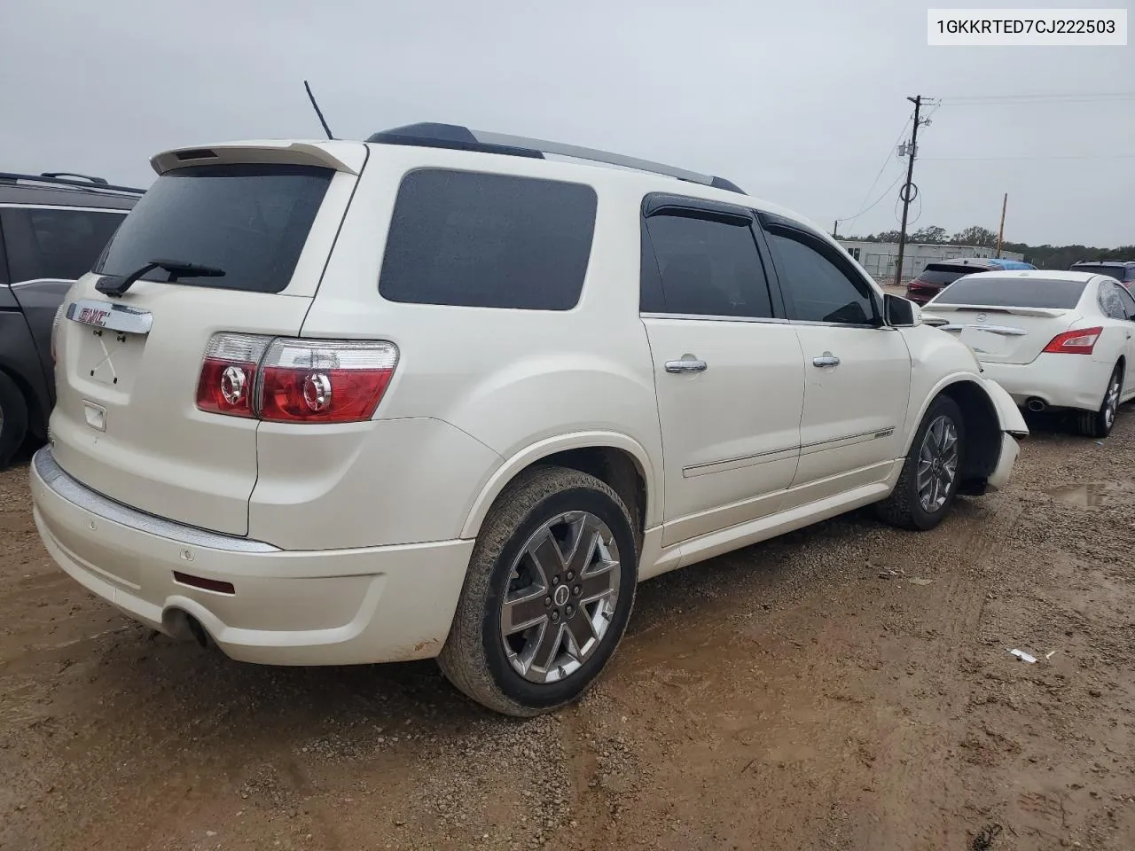 2012 GMC Acadia Denali VIN: 1GKKRTED7CJ222503 Lot: 79612334