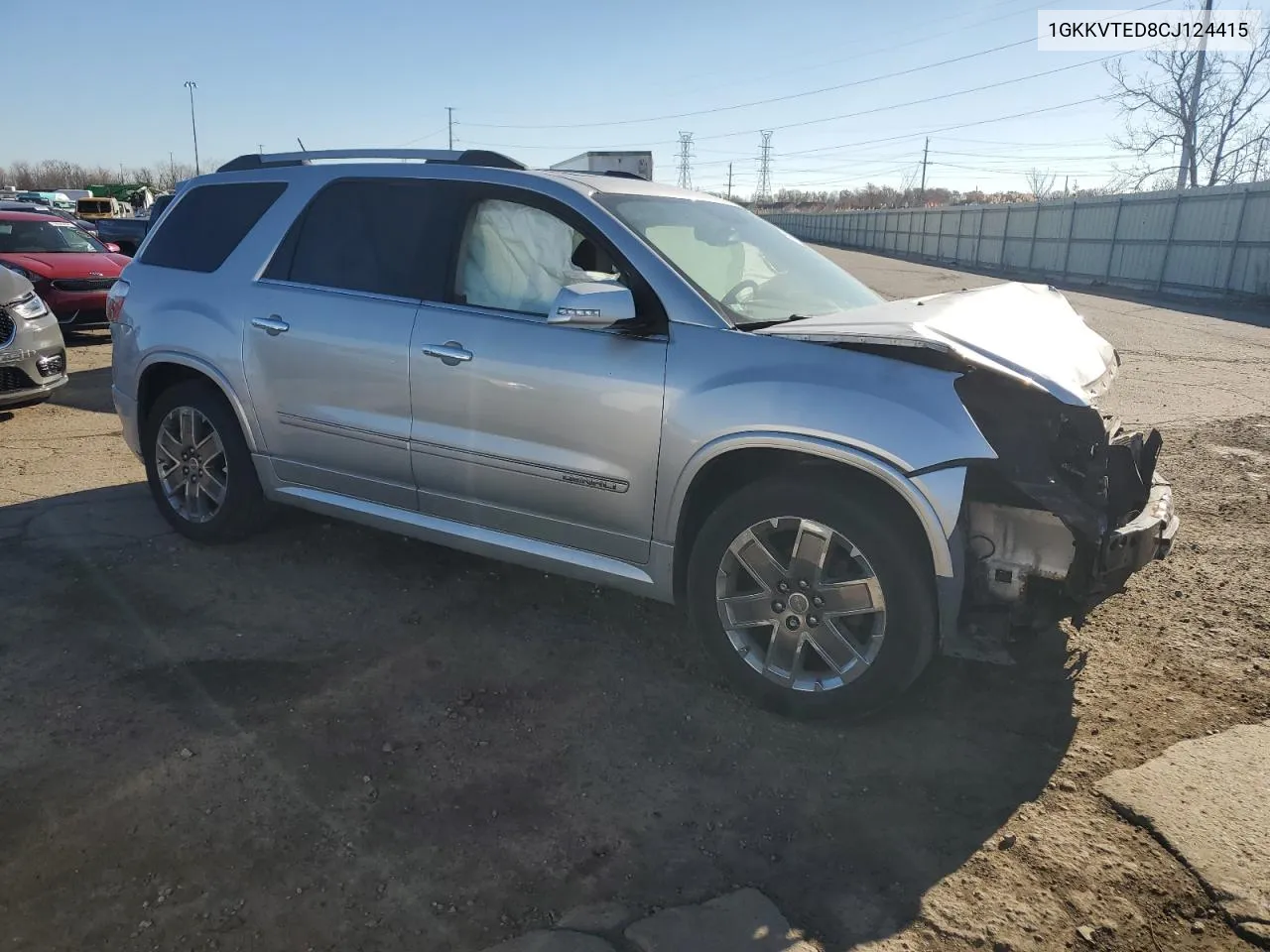 2012 GMC Acadia Denali VIN: 1GKKVTED8CJ124415 Lot: 79663034