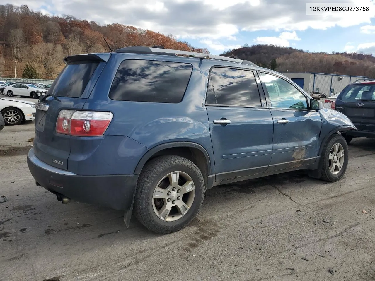 2012 GMC Acadia Sle VIN: 1GKKVPED8CJ273768 Lot: 79801904