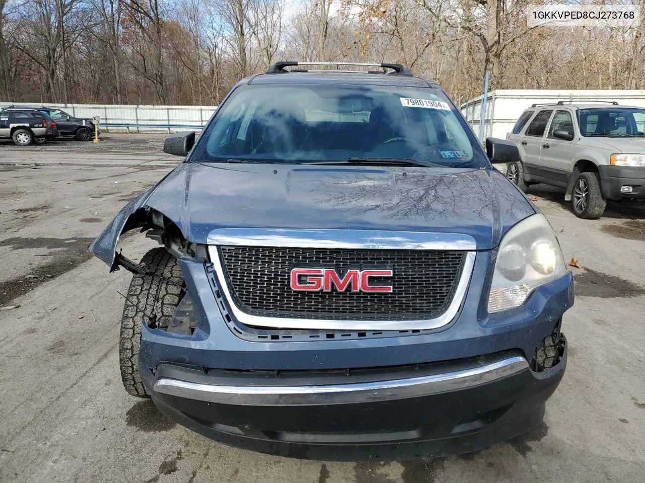 2012 GMC Acadia Sle VIN: 1GKKVPED8CJ273768 Lot: 79801904