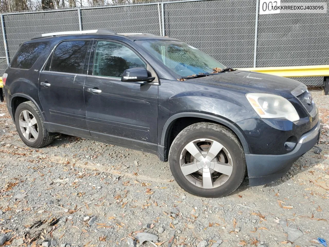 2012 GMC Acadia Slt-1 VIN: 1GKKRREDXCJ403095 Lot: 79820244