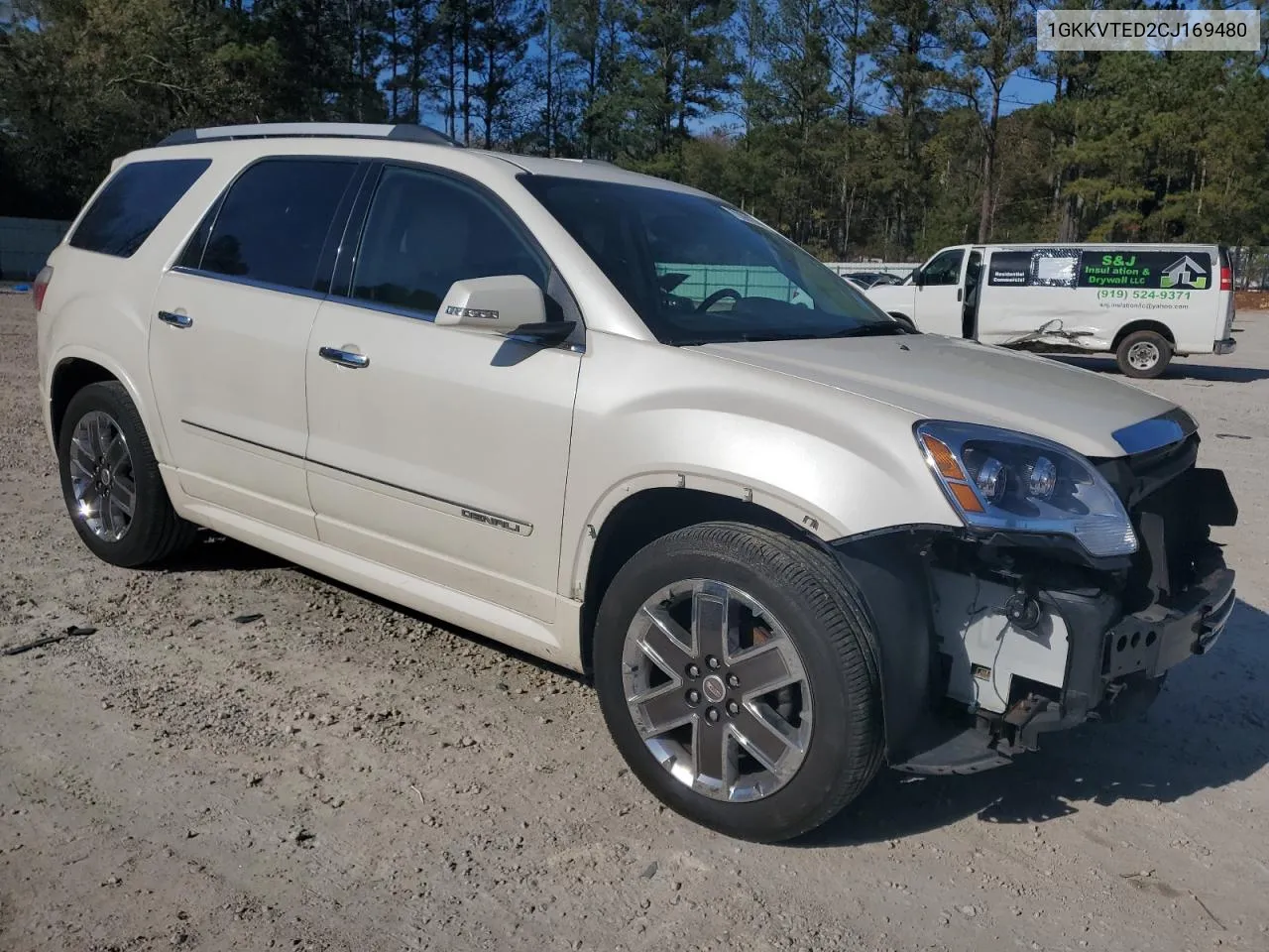 2012 GMC Acadia Denali VIN: 1GKKVTED2CJ169480 Lot: 79861944