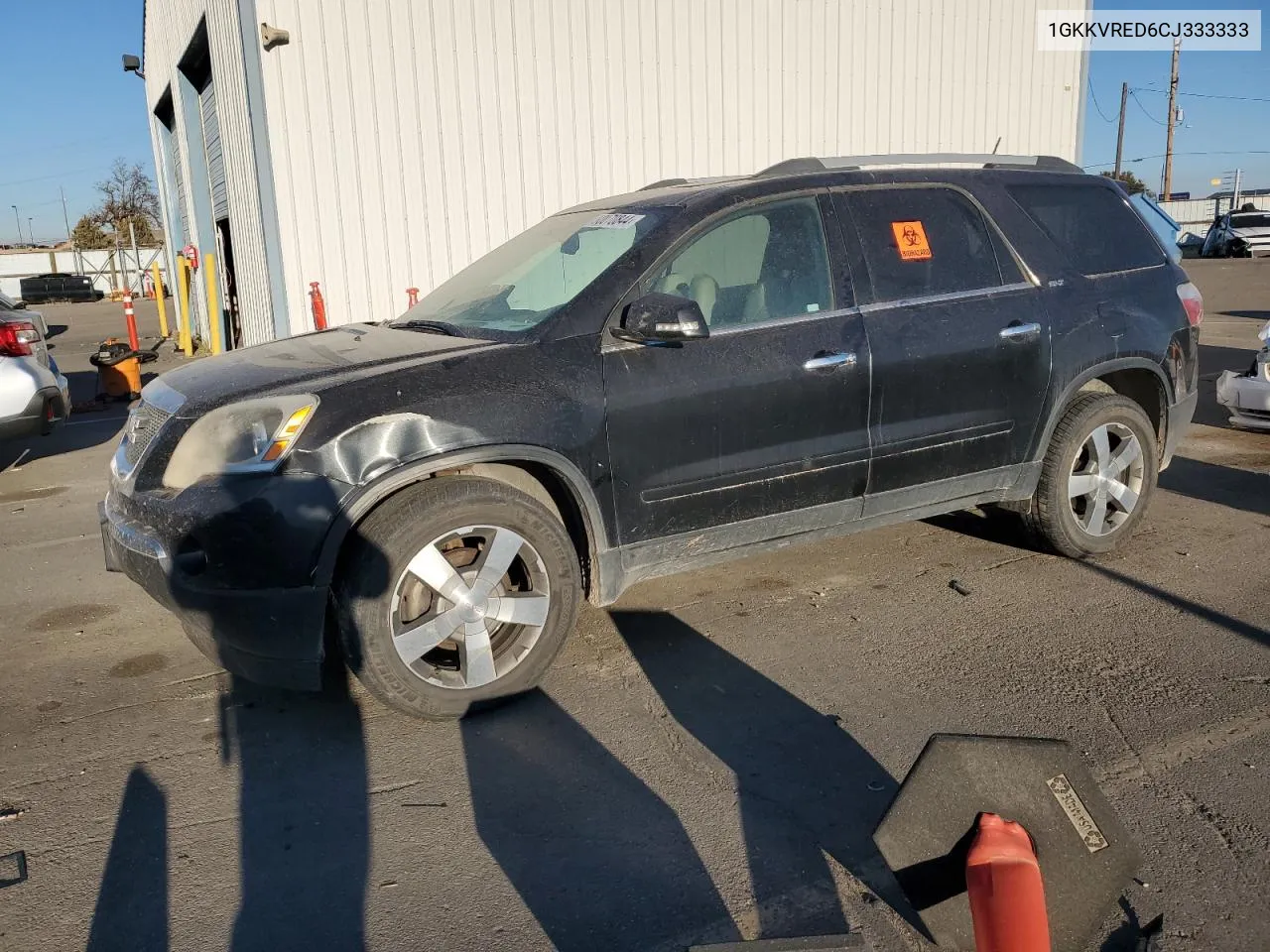 2012 GMC Acadia Slt-1 VIN: 1GKKVRED6CJ333333 Lot: 80070844