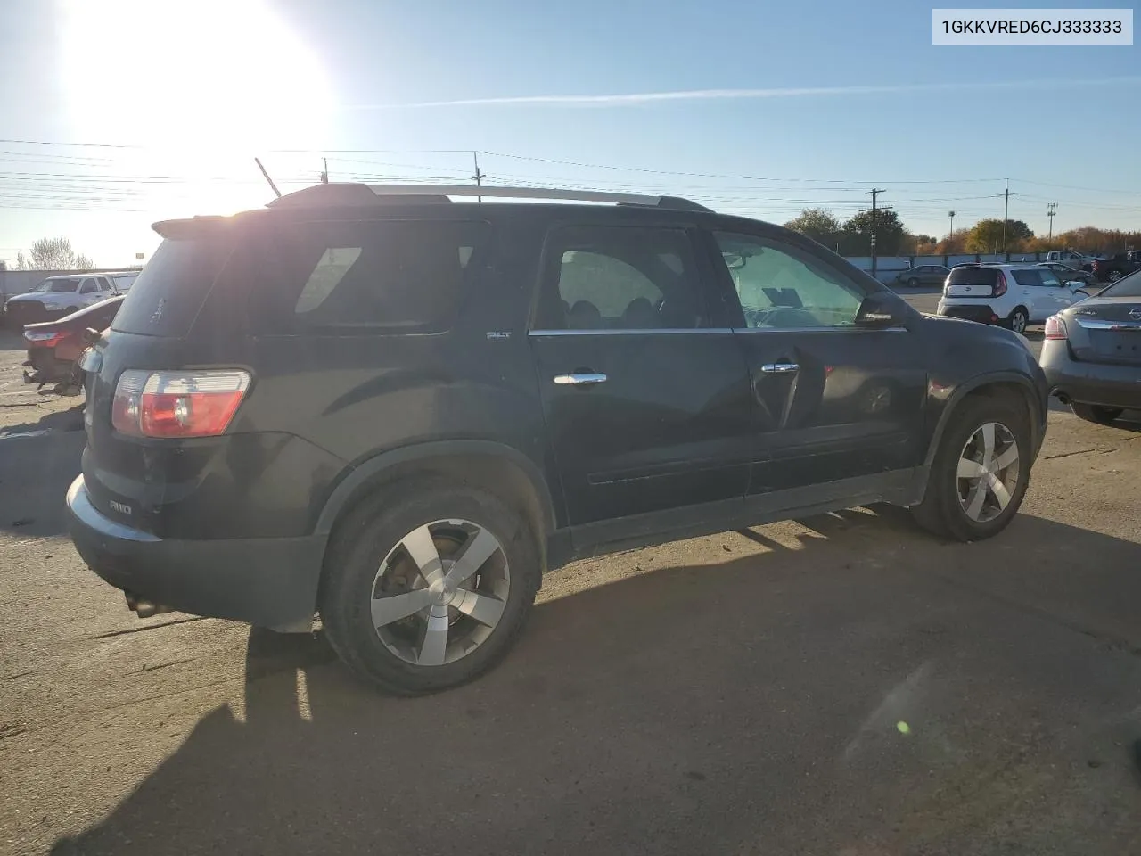 2012 GMC Acadia Slt-1 VIN: 1GKKVRED6CJ333333 Lot: 80070844