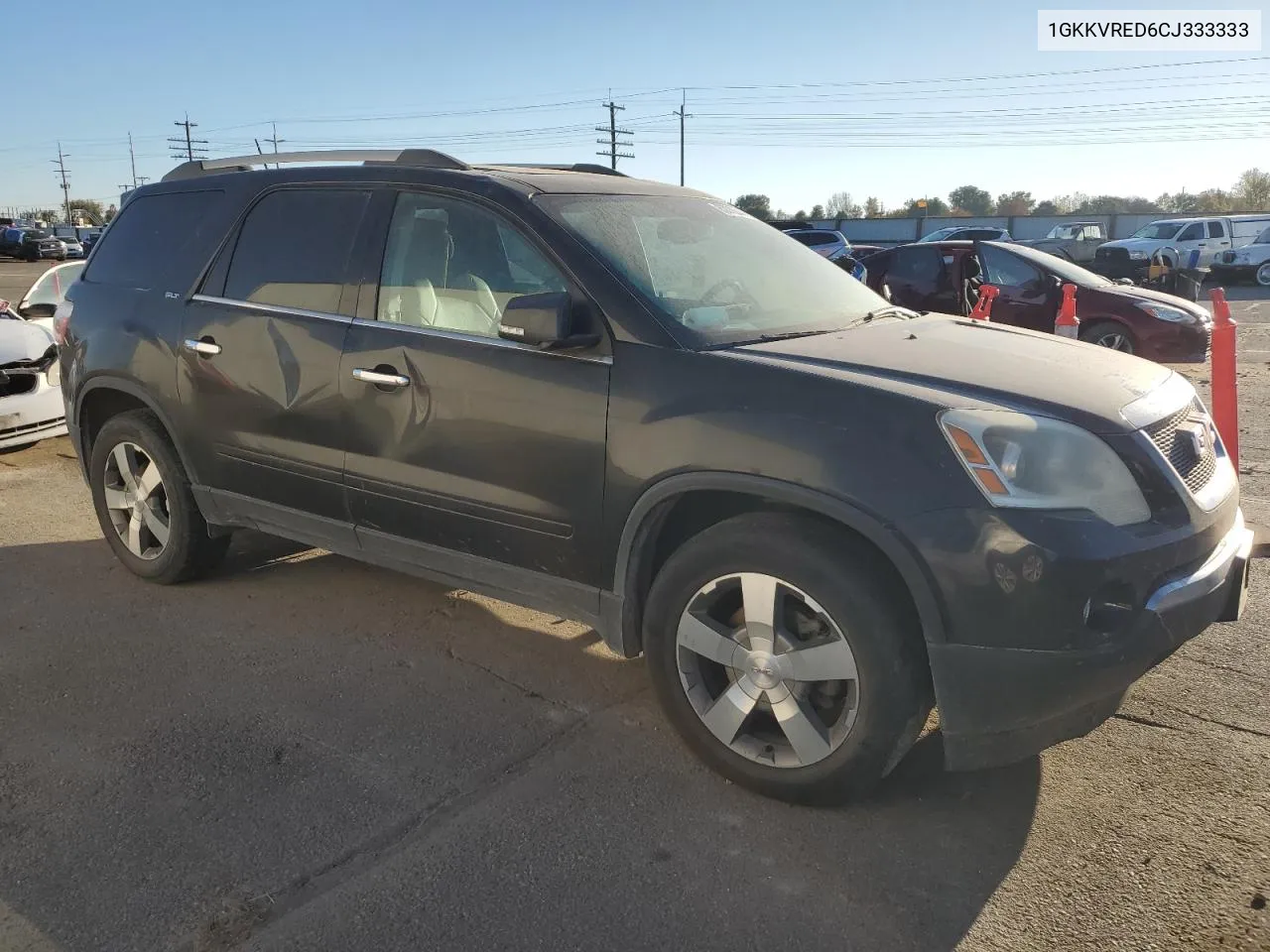 2012 GMC Acadia Slt-1 VIN: 1GKKVRED6CJ333333 Lot: 80070844