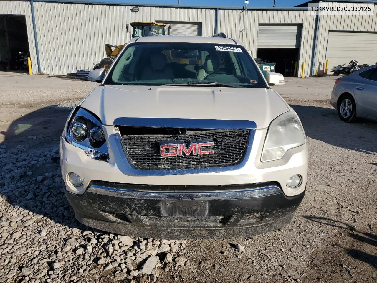 2012 GMC Acadia Slt-1 VIN: 1GKKVRED7CJ339125 Lot: 80094084