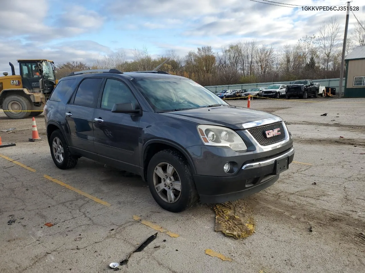 2012 GMC Acadia Sle VIN: 1GKKVPED6CJ351528 Lot: 80514954