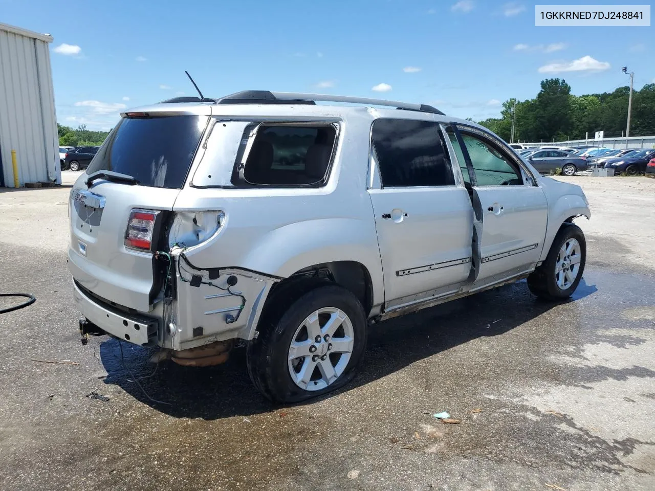 2013 GMC Acadia Sle VIN: 1GKKRNED7DJ248841 Lot: 54800754