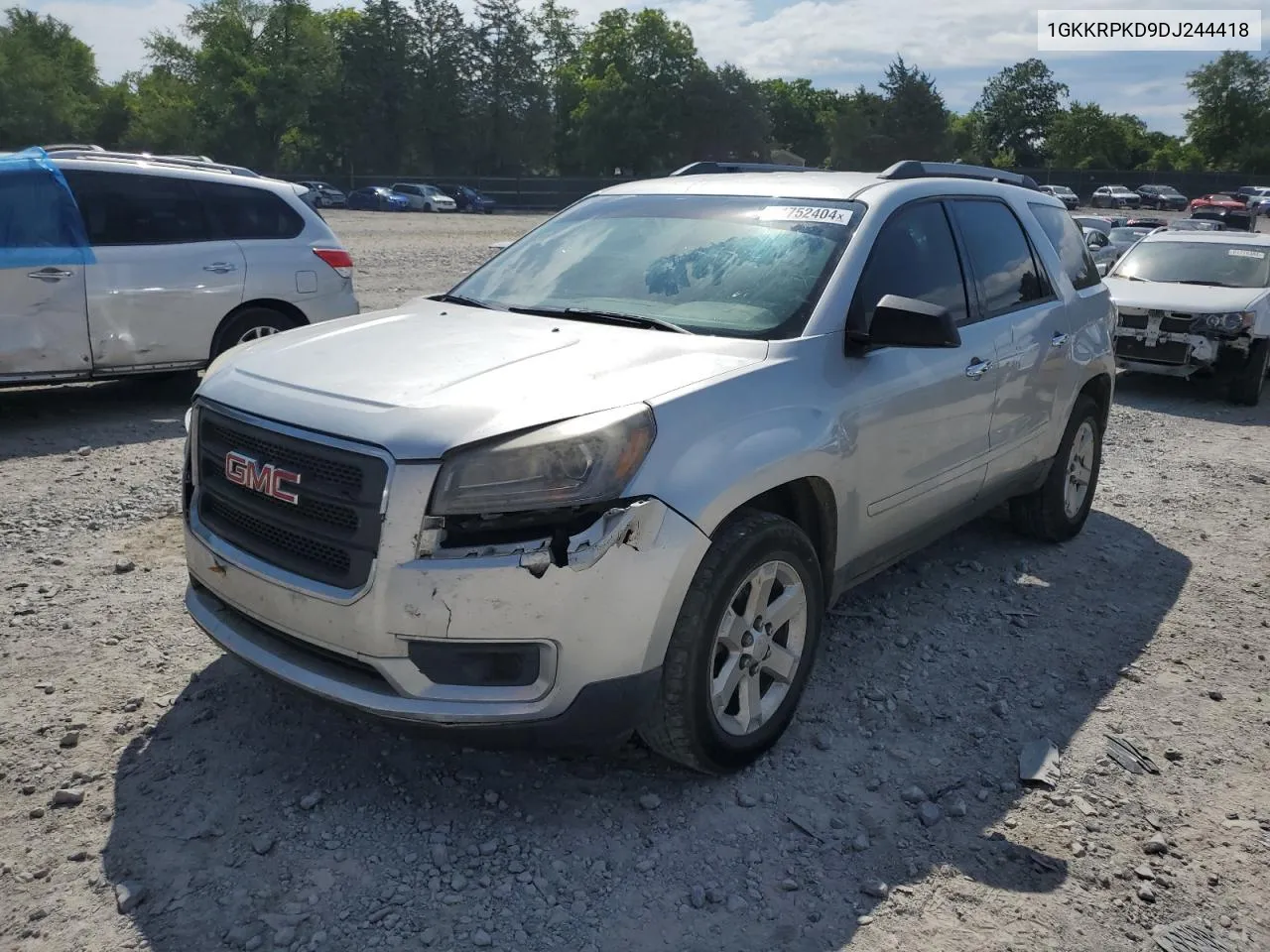 1GKKRPKD9DJ244418 2013 GMC Acadia Sle