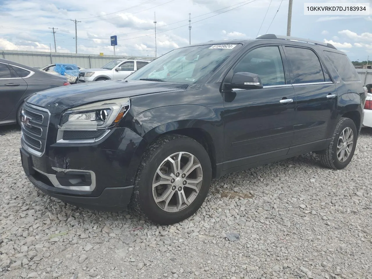 2013 GMC Acadia Slt-1 VIN: 1GKKVRKD7DJ183934 Lot: 61849624