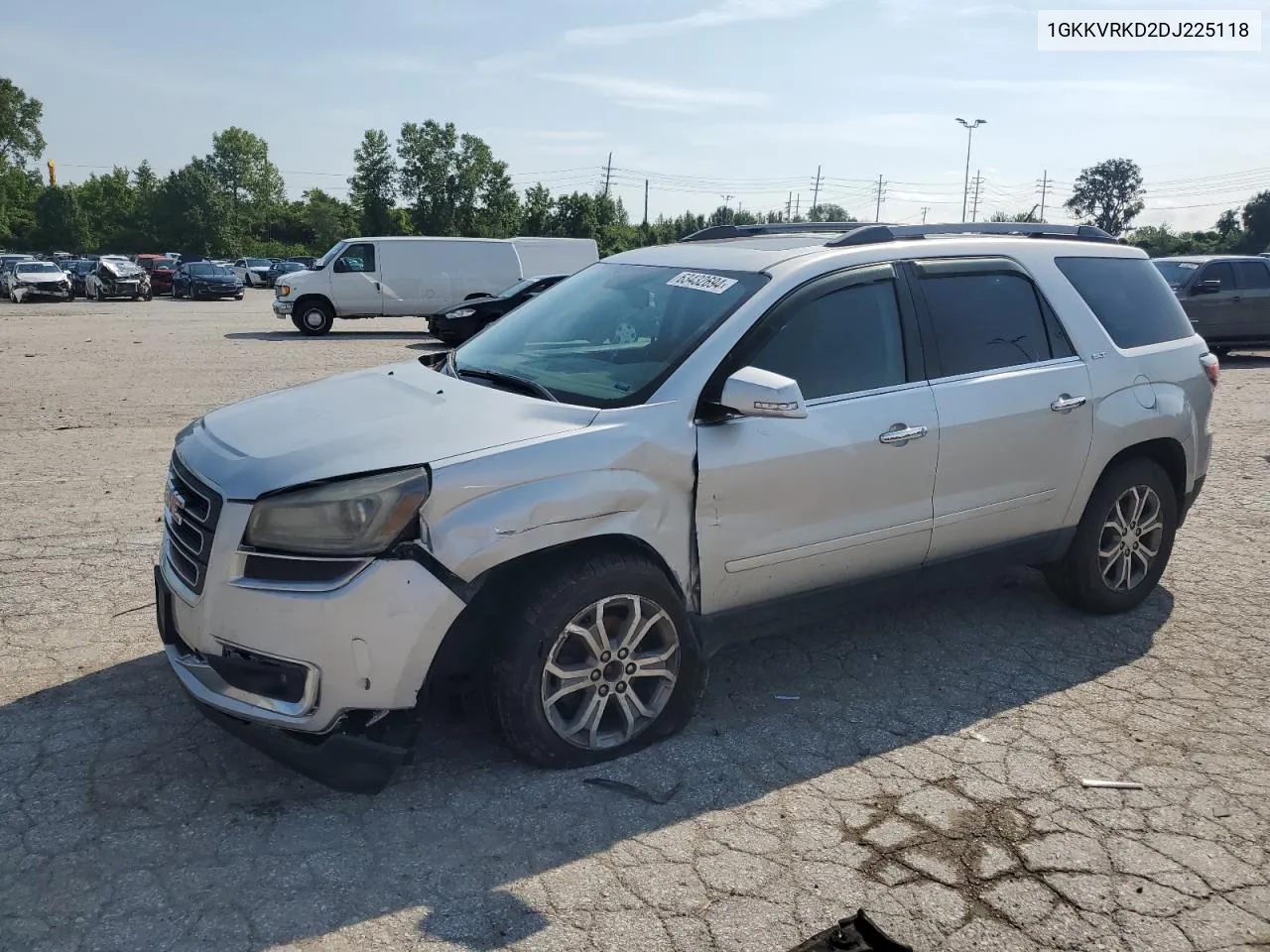 2013 GMC Acadia Slt-1 VIN: 1GKKVRKD2DJ225118 Lot: 63432694