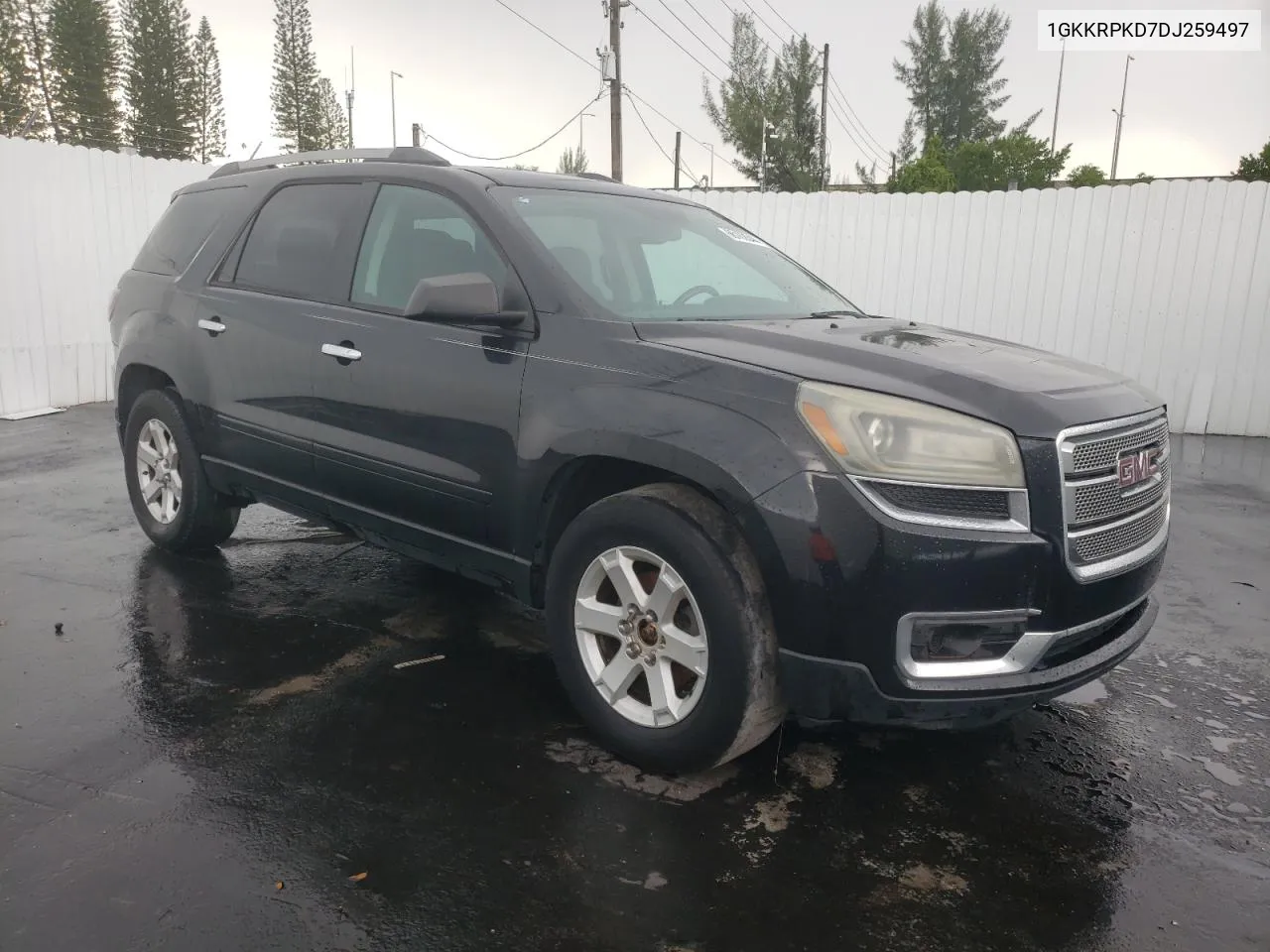 1GKKRPKD7DJ259497 2013 GMC Acadia Sle