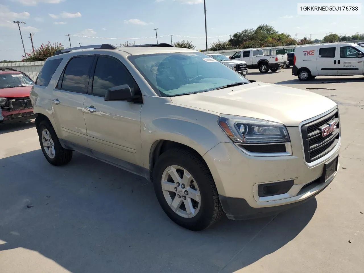 2013 GMC Acadia Sle VIN: 1GKKRNED5DJ176733 Lot: 66535634