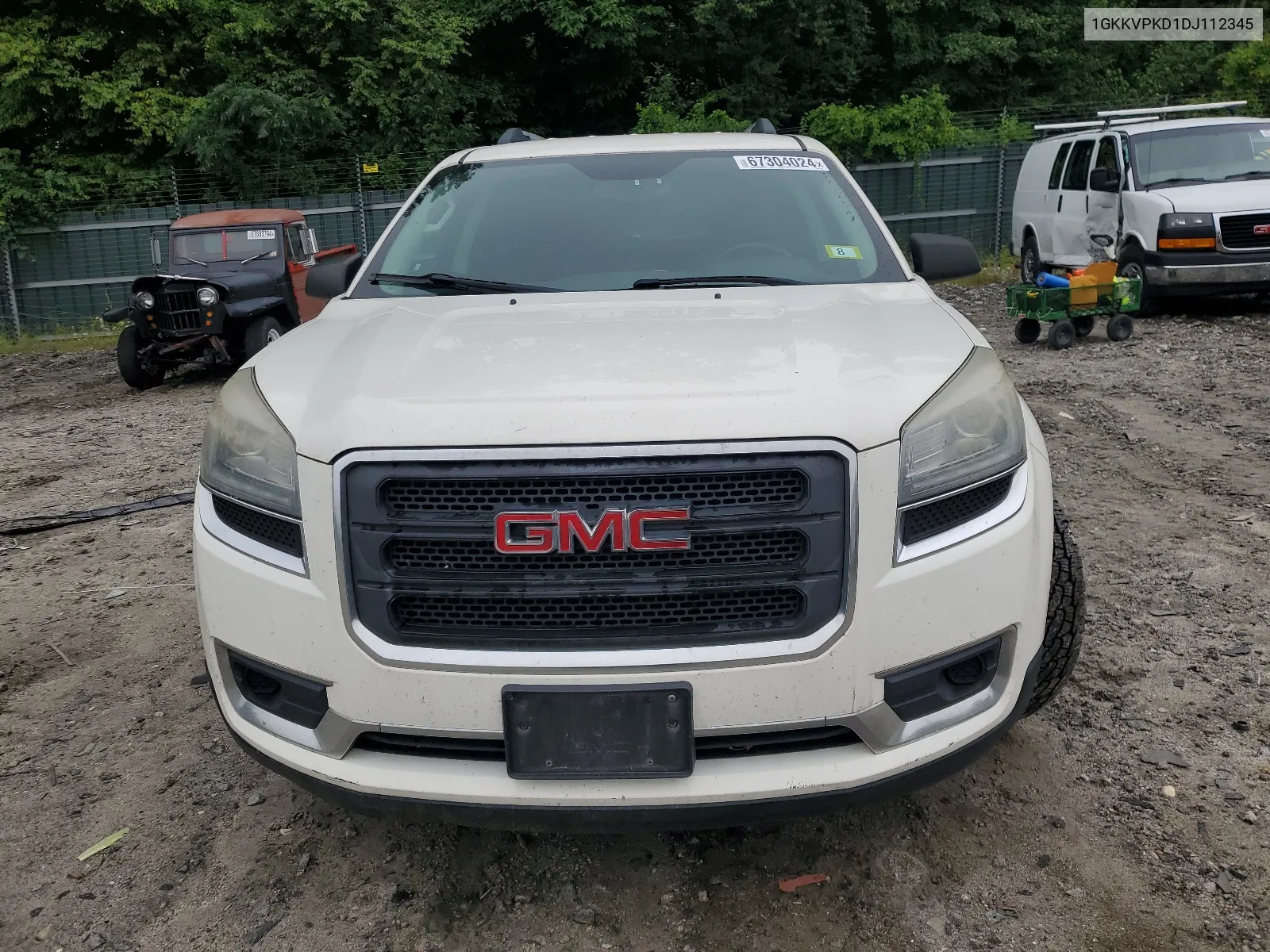 2013 GMC Acadia Sle VIN: 1GKKVPKD1DJ112345 Lot: 67304024