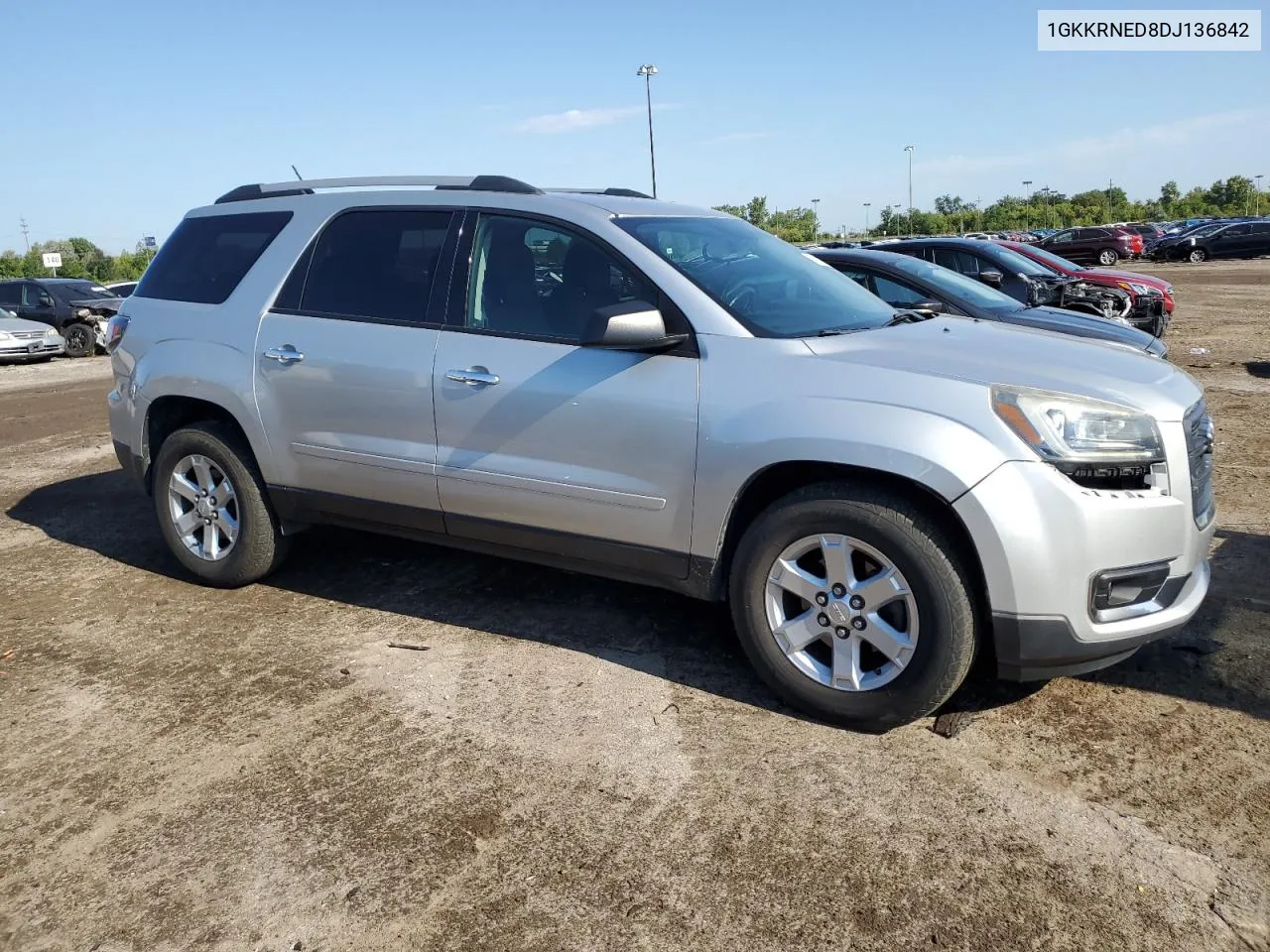 2013 GMC Acadia Sle VIN: 1GKKRNED8DJ136842 Lot: 67316824