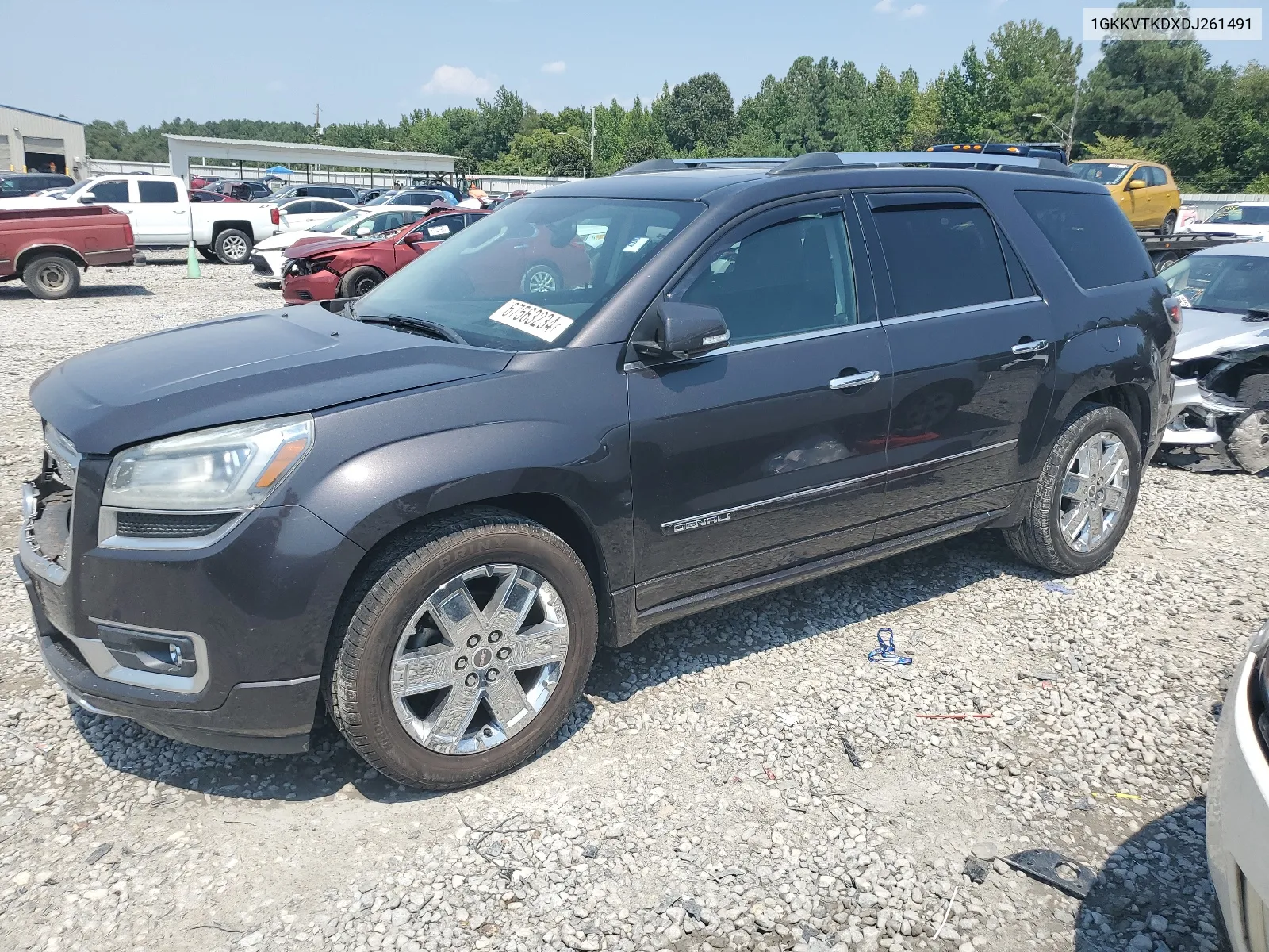 2013 GMC Acadia Denali VIN: 1GKKVTKDXDJ261491 Lot: 67563234