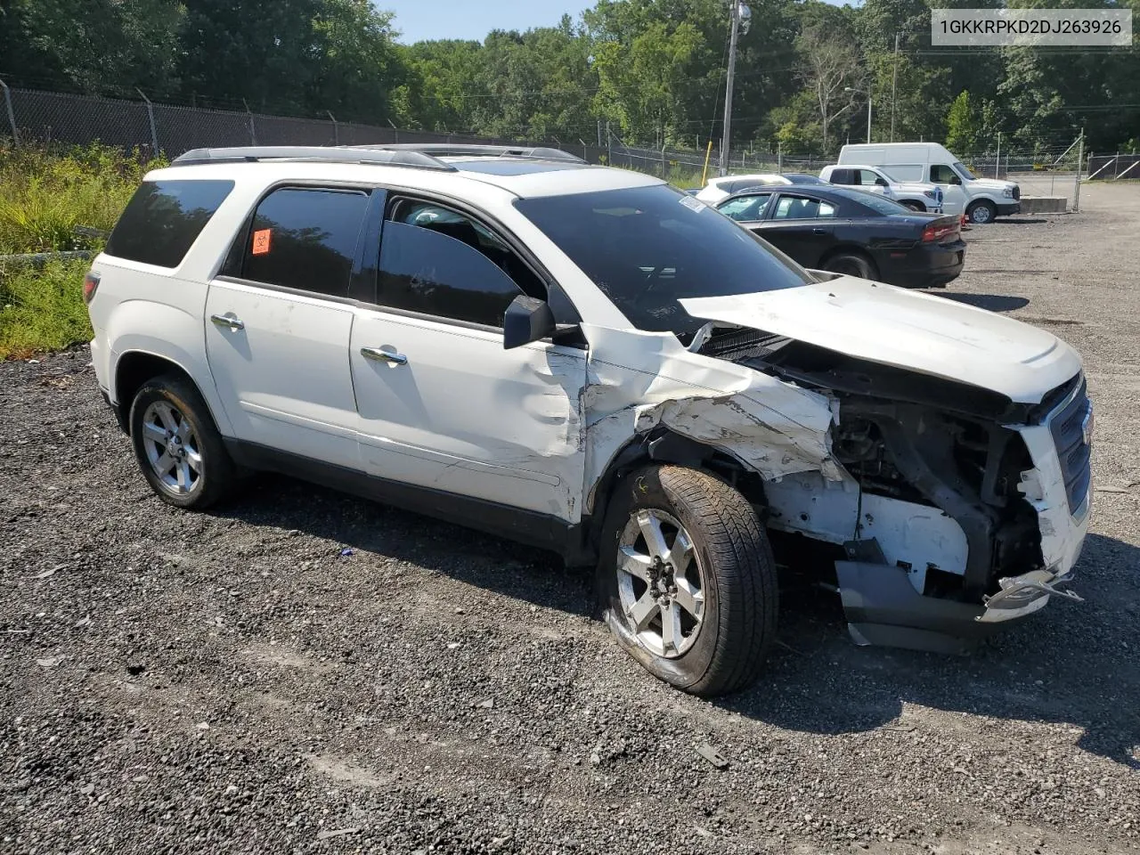 2013 GMC Acadia Sle VIN: 1GKKRPKD2DJ263926 Lot: 67982634