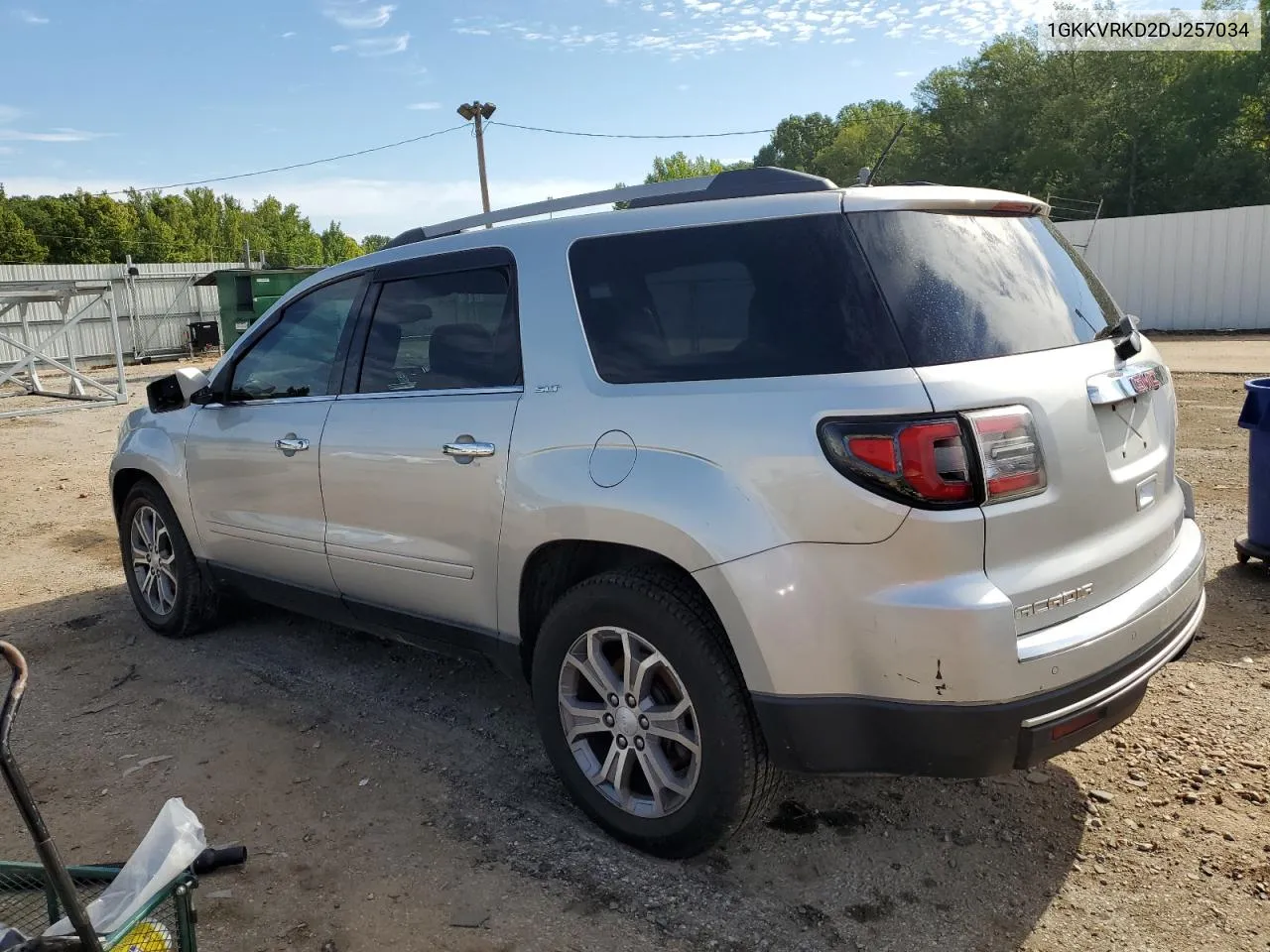 2013 GMC Acadia Slt-1 VIN: 1GKKVRKD2DJ257034 Lot: 69142464